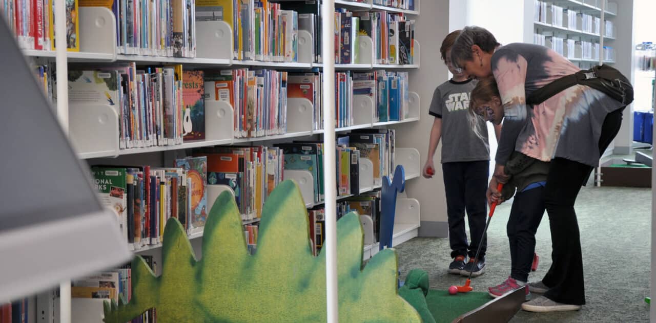 Mini Golf At The Library Geauga County Public Library