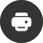Icon of a printer.