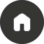Home Icon of a home.