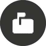 Mailbox Icon of a mailbox.